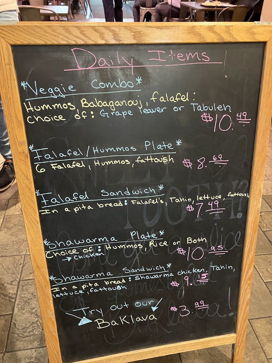 Menu Oasis Cafe-10